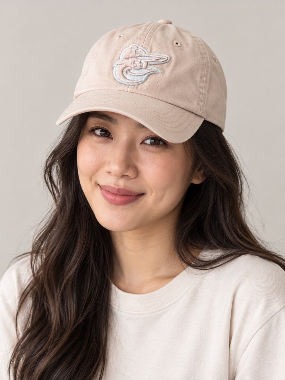 MLB Orioles- Baseball Cap with Embroidered Logo